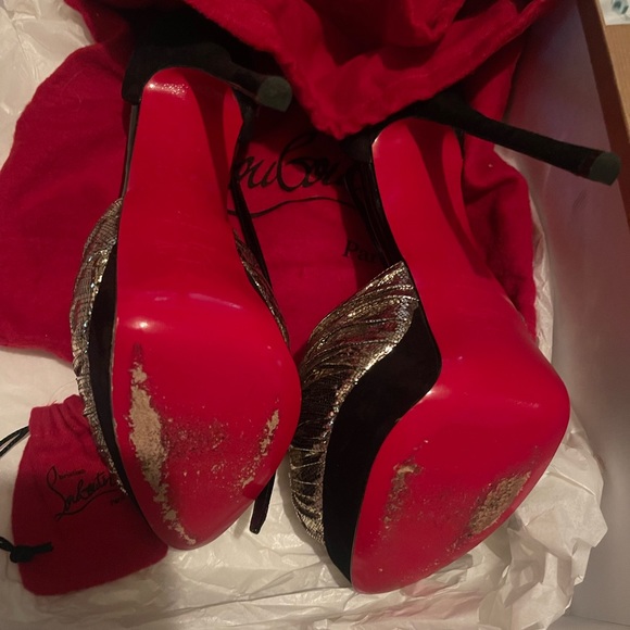 AUTHENTIC MARCHAVEKEL LAME MERCURE/PATENT 150 PLATINE - Picture 2 of 7